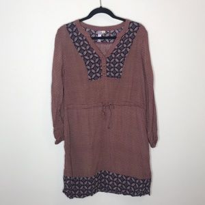 Alya Boho Patterned Tunic Dress